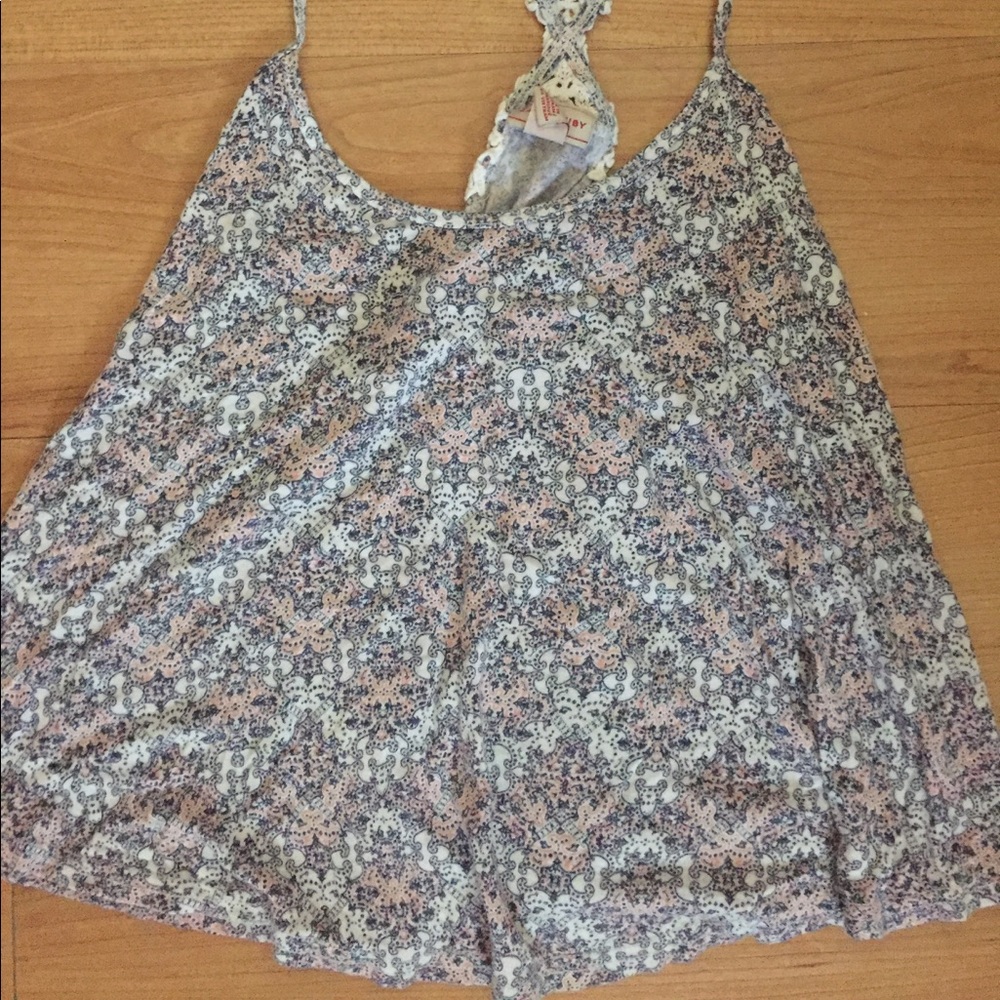 Floral tank top